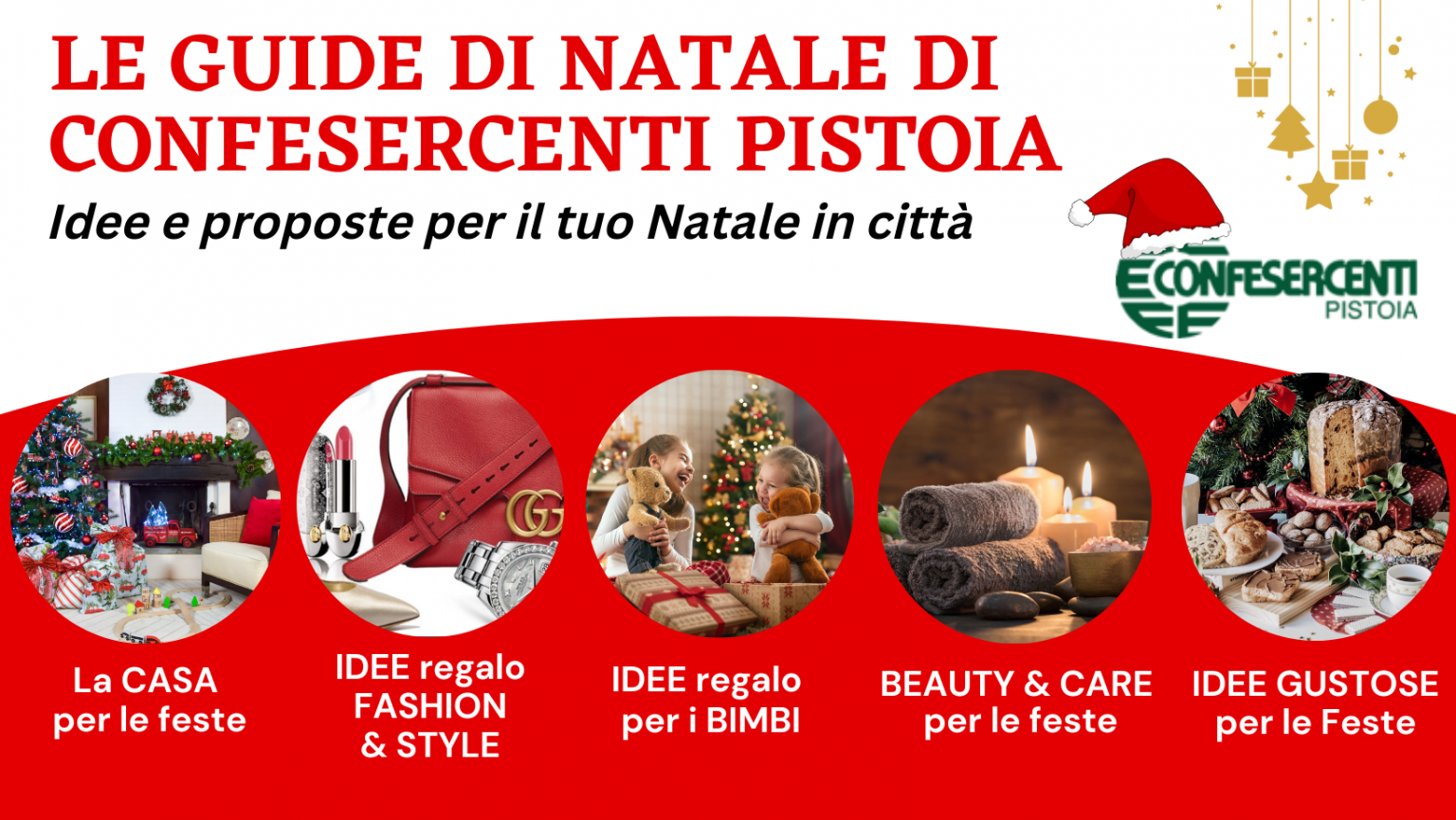 guide Natale Confesercenti Pistoia