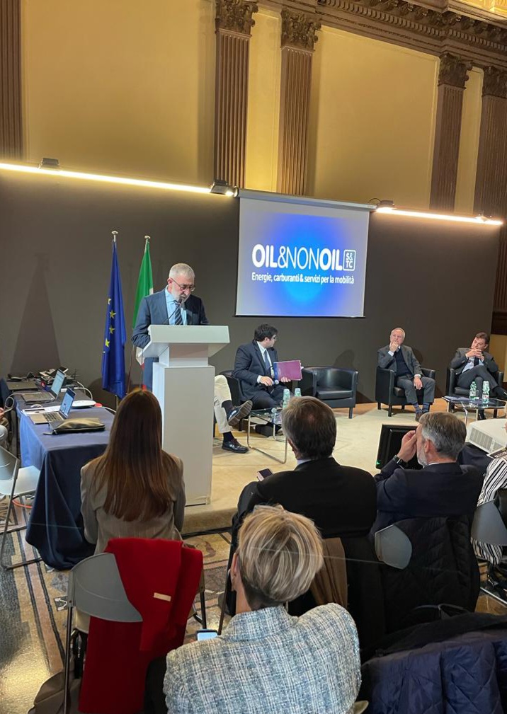 Sperduto alla presentazione di Oil&nonOil-S&TC 2022