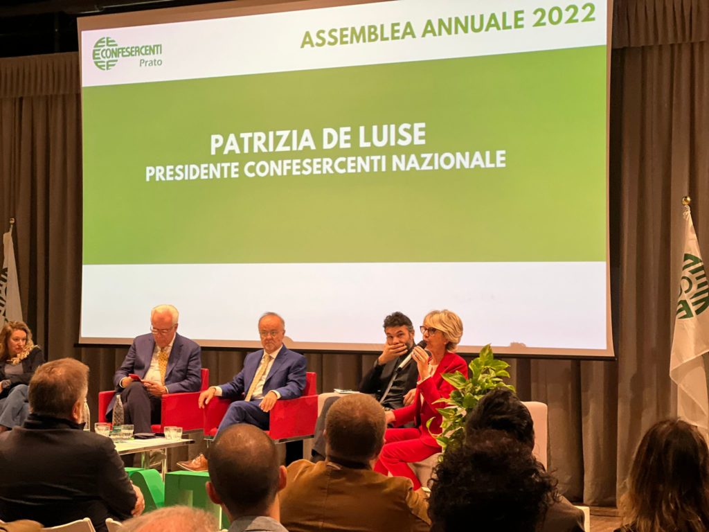“Un anno di commercio insieme”, la Presidente De Luise a Prato