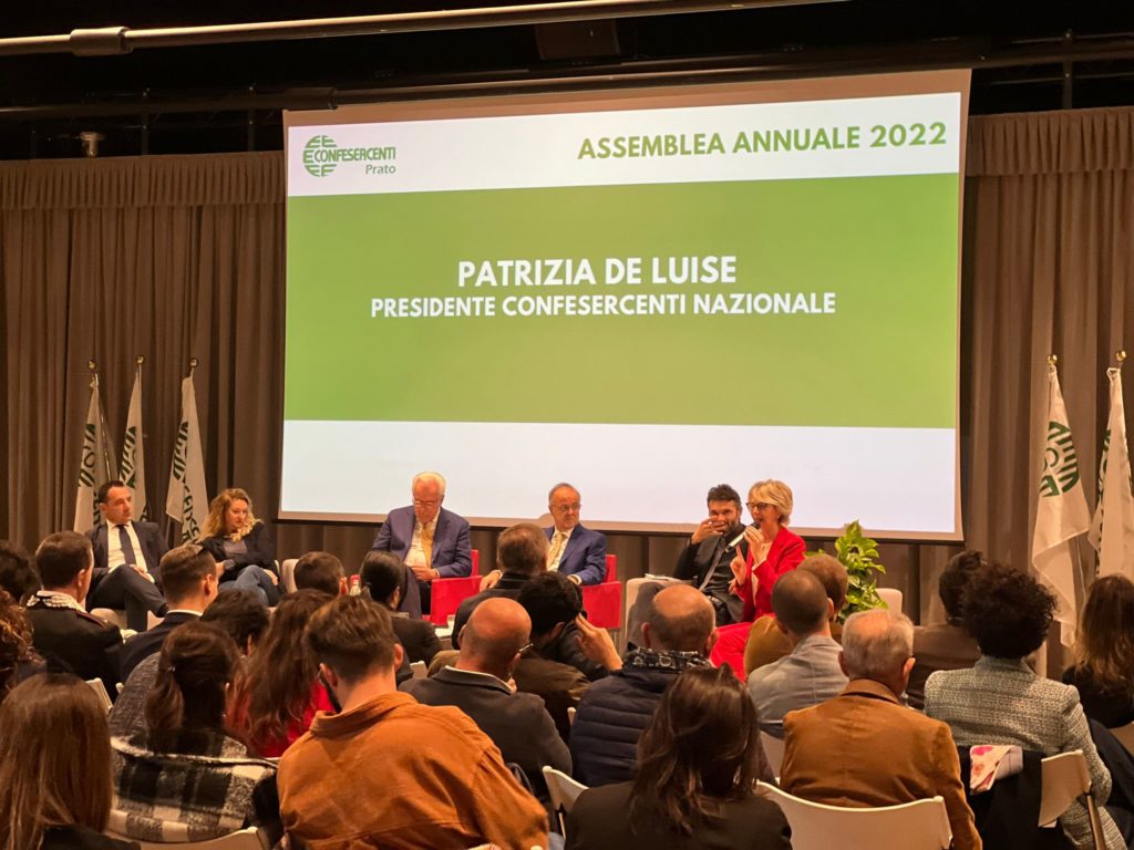 “Un anno di commercio insieme”, la Presidente De Luise a Prato