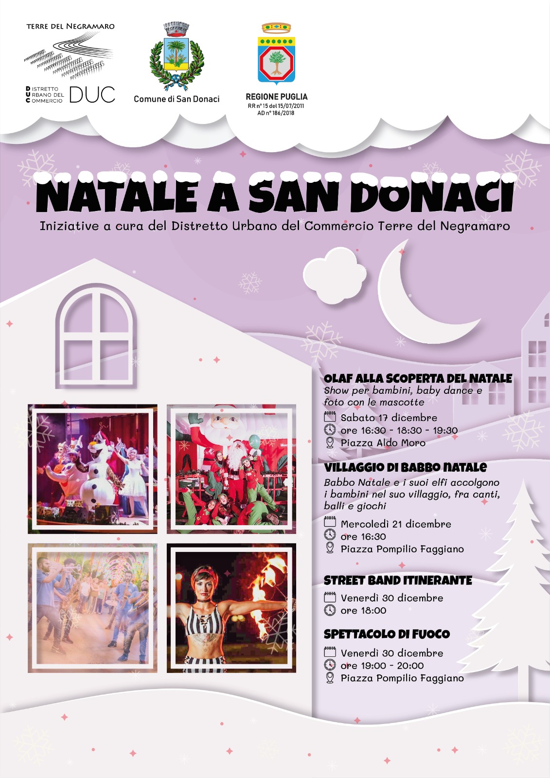 Calendario eventi San Donaci