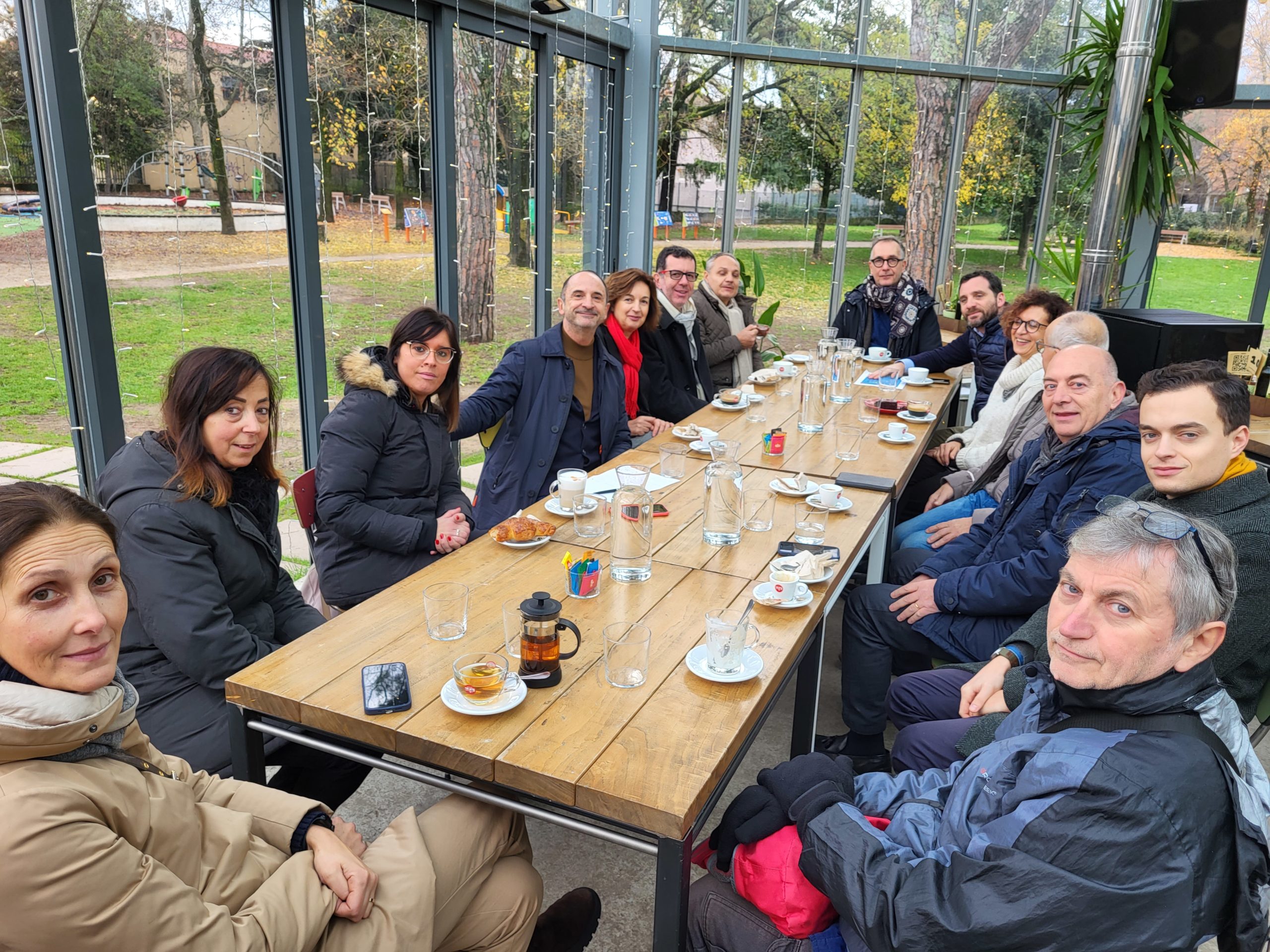 Colazione itinerante amministrazione comunale