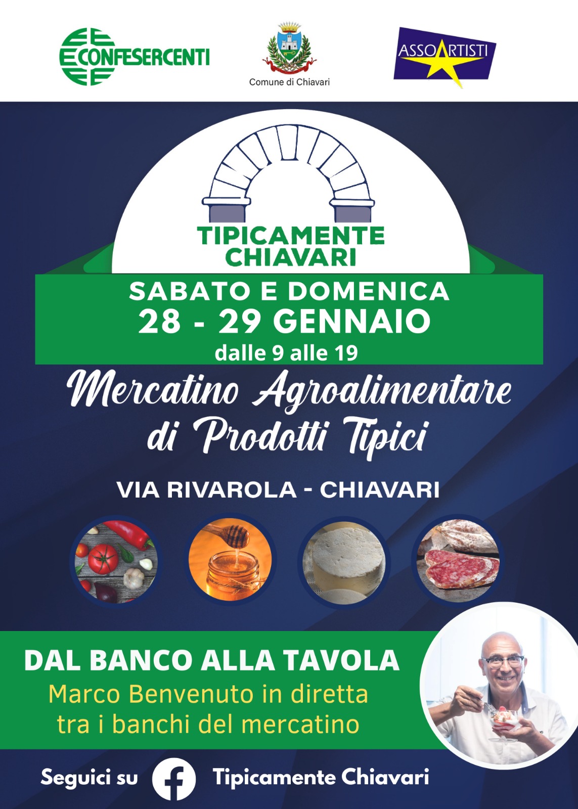 Tipicamente Chiavari mercato agroalimentare