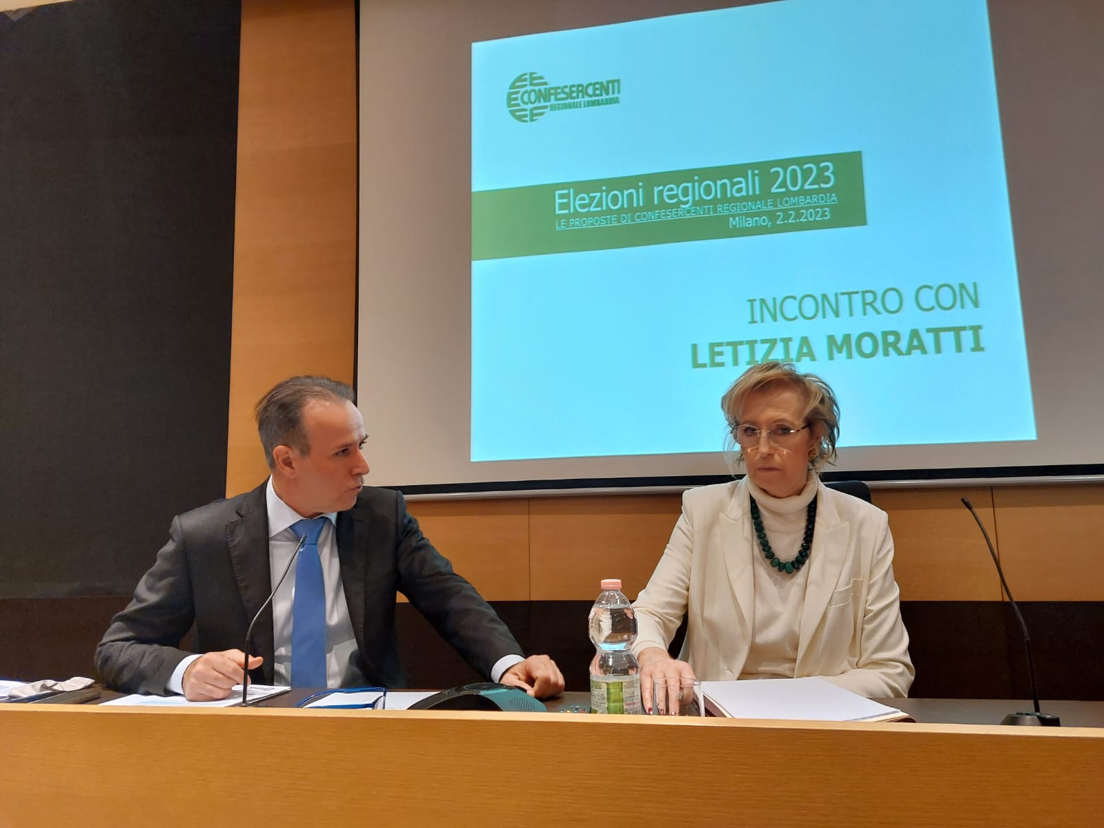 Elezioni regionali 2023: Confesercenti Lombardia incontra Moratti