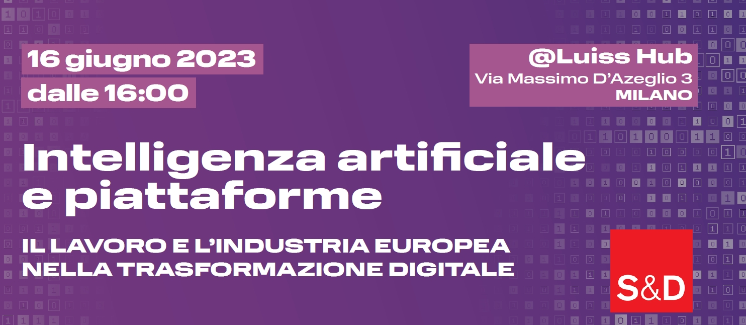 Convegno su "Intelligenza artificiale e piattaforme"