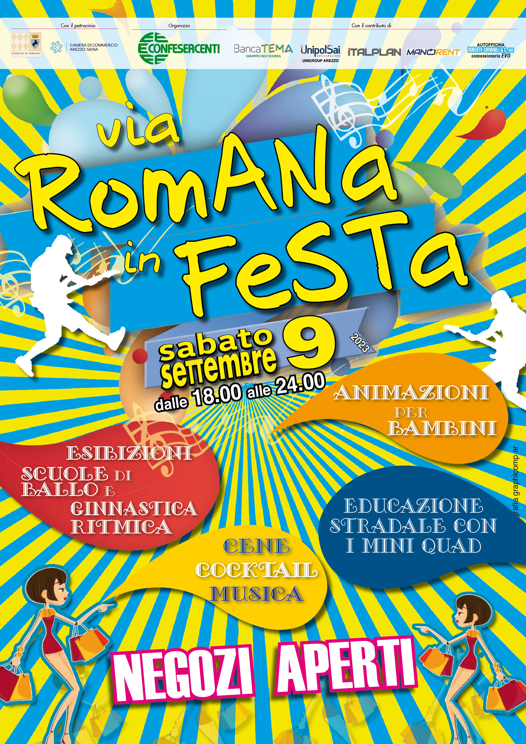 Arezzo: presenta "Via Romana in festa"