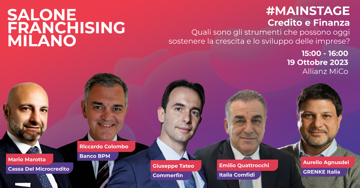 Federfranchising: workshop su "Credito e Finanza, quali gli strumenti sostenere la crescita e lo sviluppo delle imprese?"