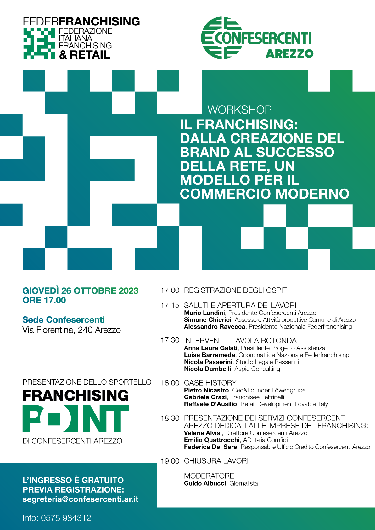 Inaugurazione Franchising Point Confesercenti Arezzo