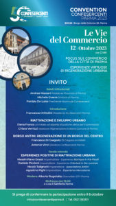 Parma: il 12 ottobre la Convention Confesercenti cittadina
