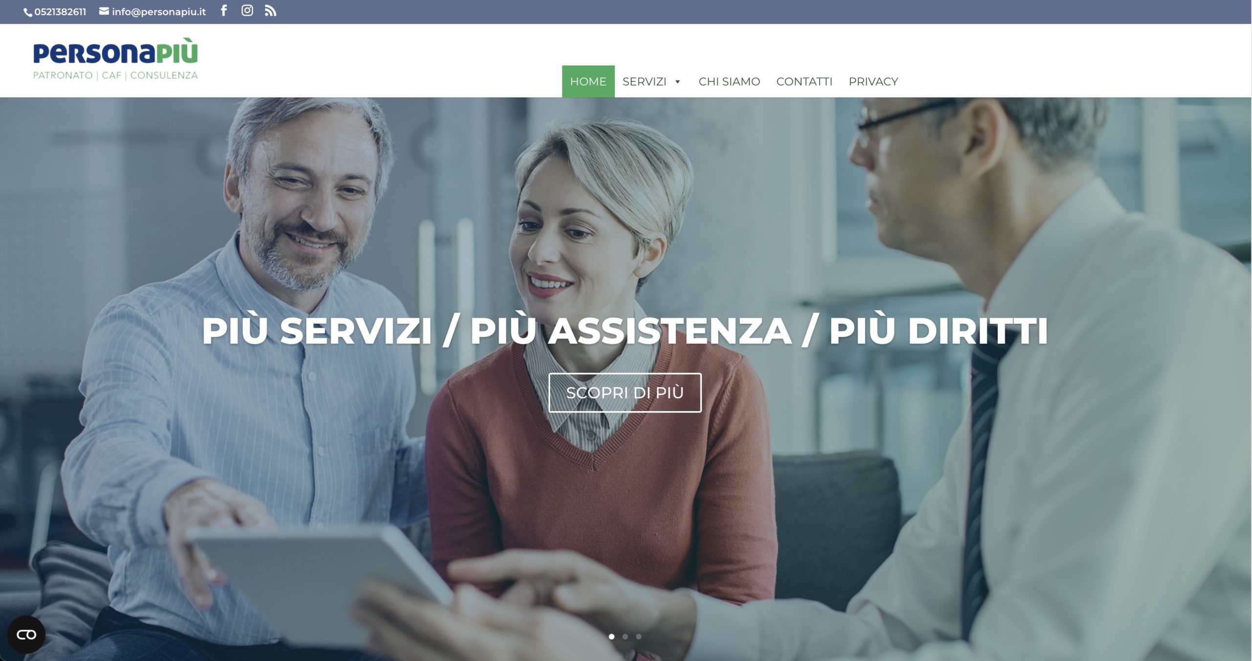 PERSONAPIÙ: Confesercenti Parma riunisce il suo servizio al cittadino in un unico progetto e lancia un nuovo portale dedicato