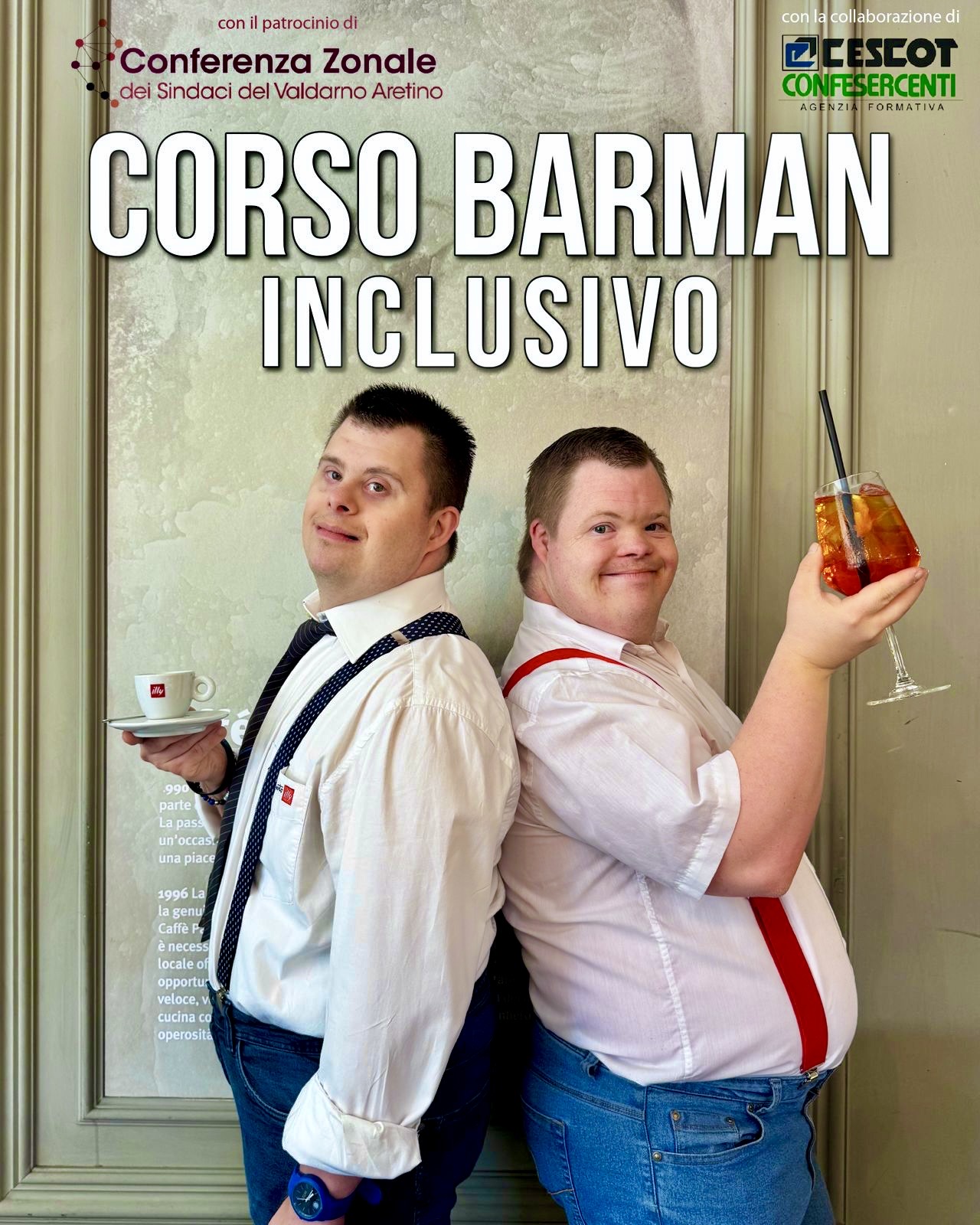 Arezzo: corso barman inclusivo, aperte le iscrizioni