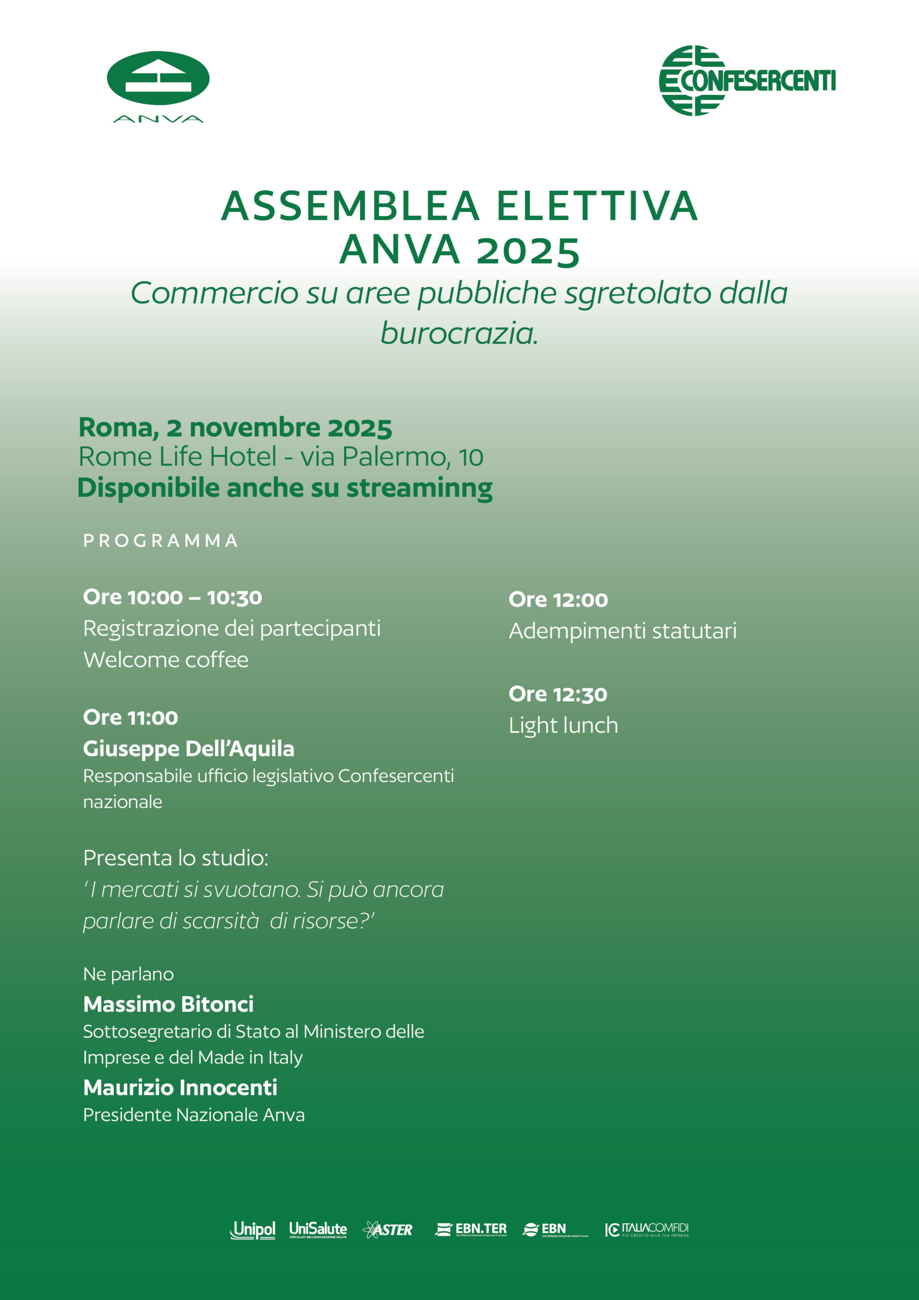 "Commercio su aree pubbliche sgretolato dalla burocrazia". ANVA