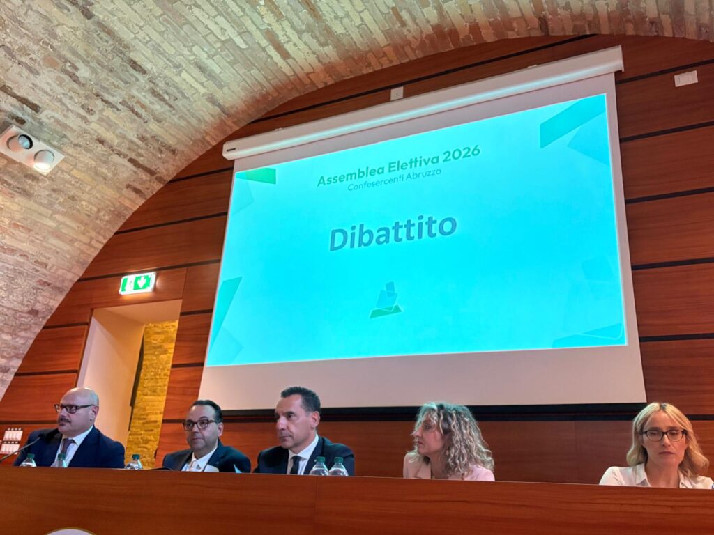 Confesercenti Abruzzo: assemblea elettiva, chiude i lavori il Presidente nazionale Nico Gronchi