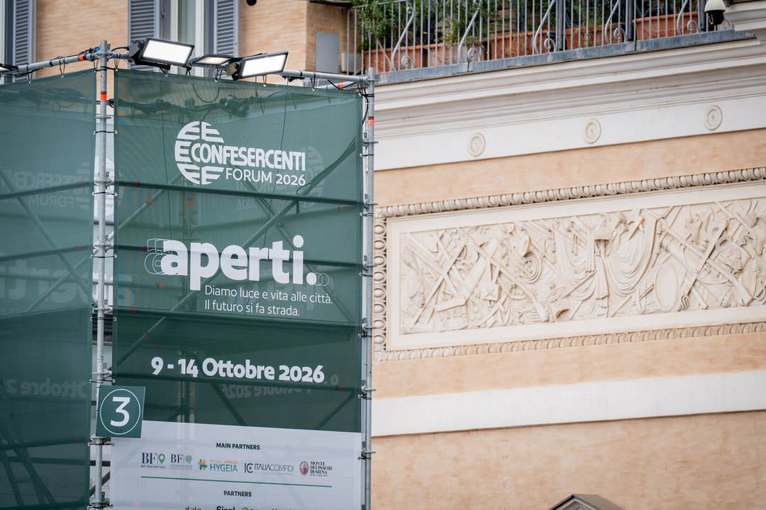 Confesercenti Forum 2026. L'agenda economica di lunedì 12 ottobre. Focus sui grandi temi economici ad “Aperti”