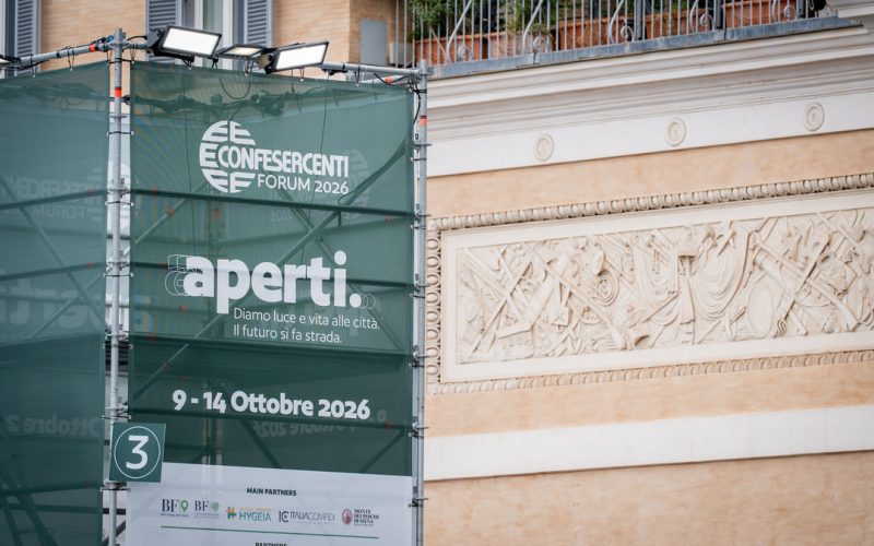 Confesercenti Forum 2026. L'agenda economica di lunedì 12 ottobre. Focus sui grandi temi economici ad “Aperti”